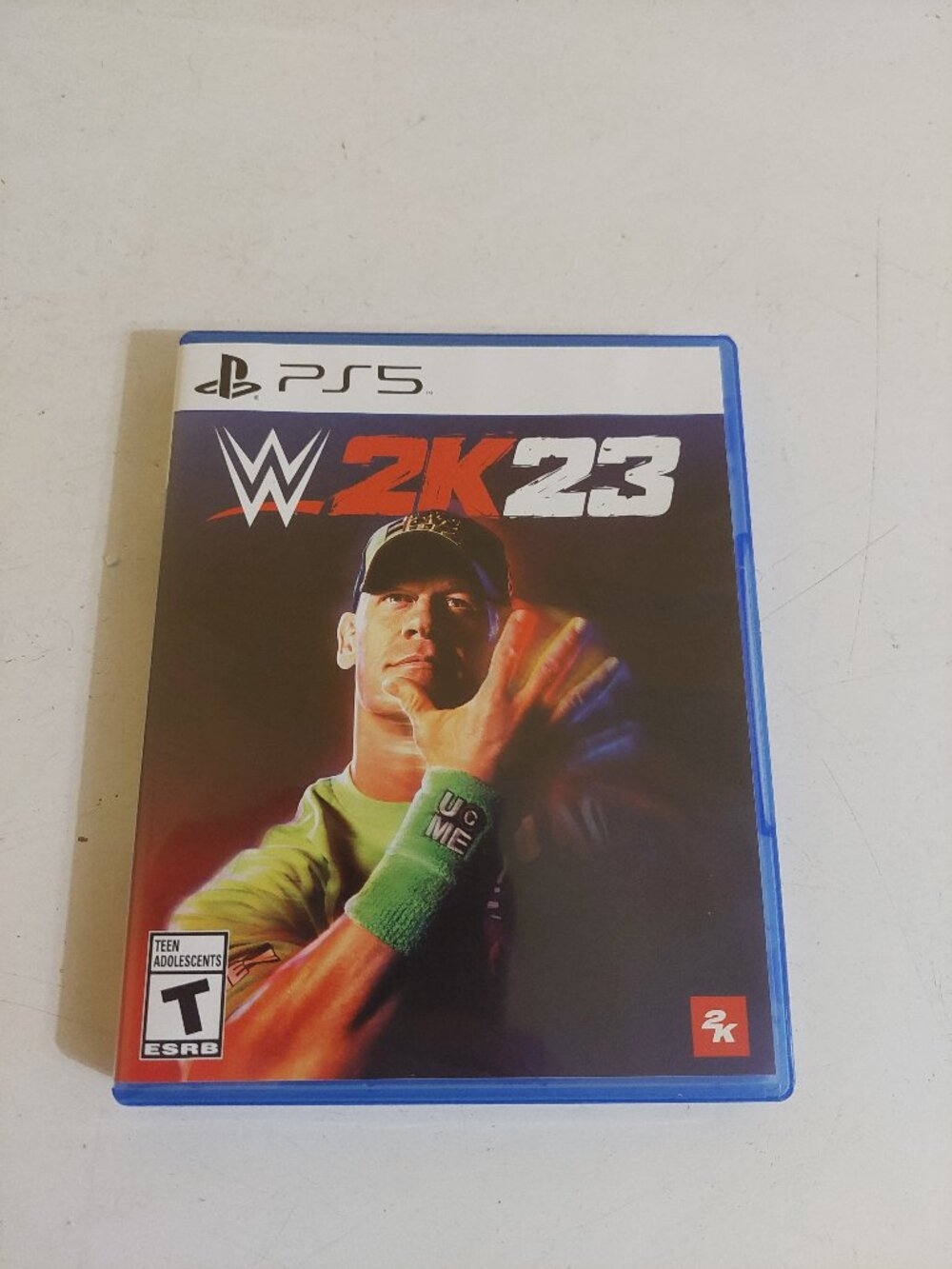 WWE 2K23 PS5 Sony PlayStation 5 Game Wrestling John Cena Cover